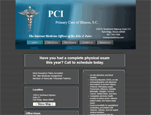 Tablet Screenshot of pcimedicine.com